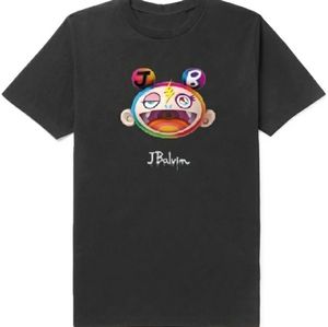 J Balvin x Takashi Murakami Kiki Face T-Shirt